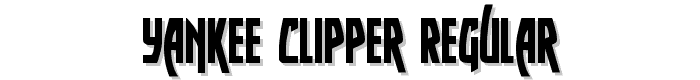 Yankee Clipper Regular font